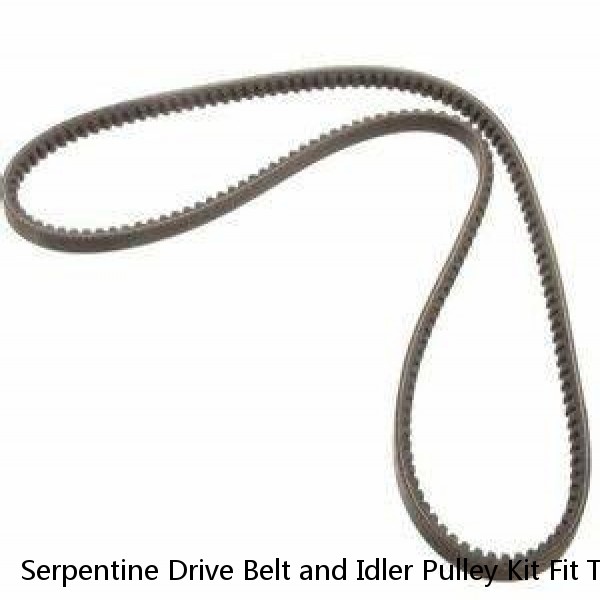 Serpentine Drive Belt and Idler Pulley Kit Fit Toyota Sienna 06-10 V6 3.5L 2GRFE (Fits: Toyota)