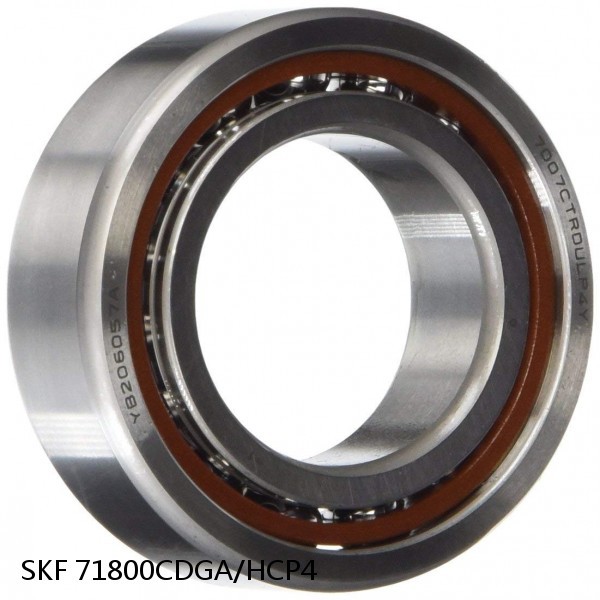 71800CDGA/HCP4 SKF Super Precision,Super Precision Bearings,Super Precision Angular Contact,71800 Series,15 Degree Contact Angle