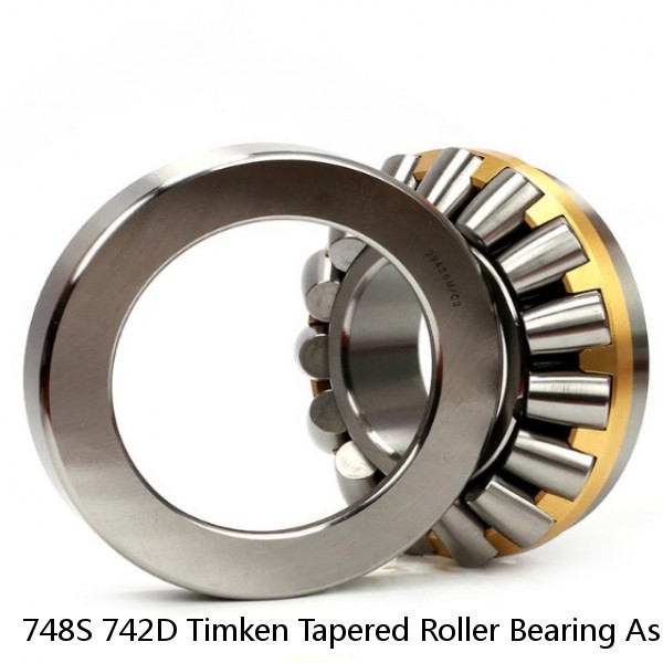 748S 742D Timken Tapered Roller Bearing Assembly