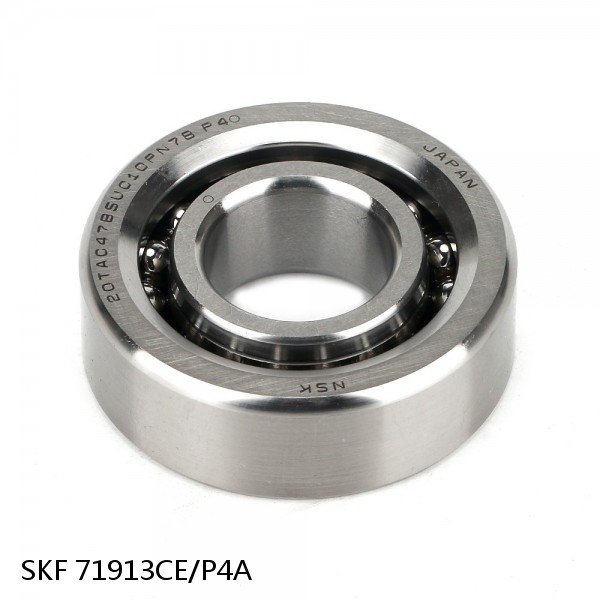 71913CE/P4A SKF Super Precision,Super Precision Bearings,Super Precision Angular Contact,71900 Series,15 Degree Contact Angle #1 image