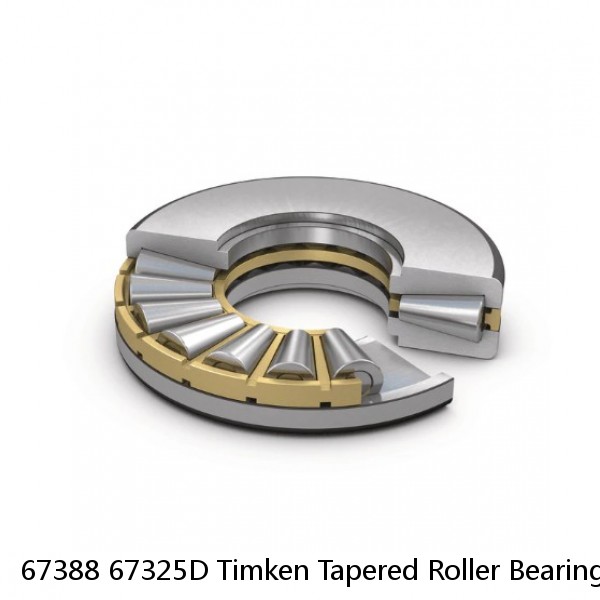 67388 67325D Timken Tapered Roller Bearing Assembly #1 image