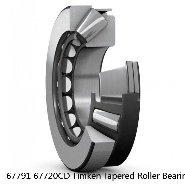 67791 67720CD Timken Tapered Roller Bearing Assembly #1 image