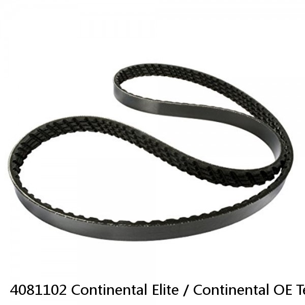 4081102 Continental Elite / Continental OE Technology Poly-V Serpentine Belt #1 image