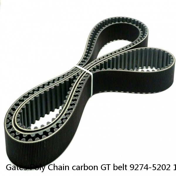 Gates Poly Chain carbon GT belt 9274-5202 14MGT-2828-37 37mm 14 pitch #1 image