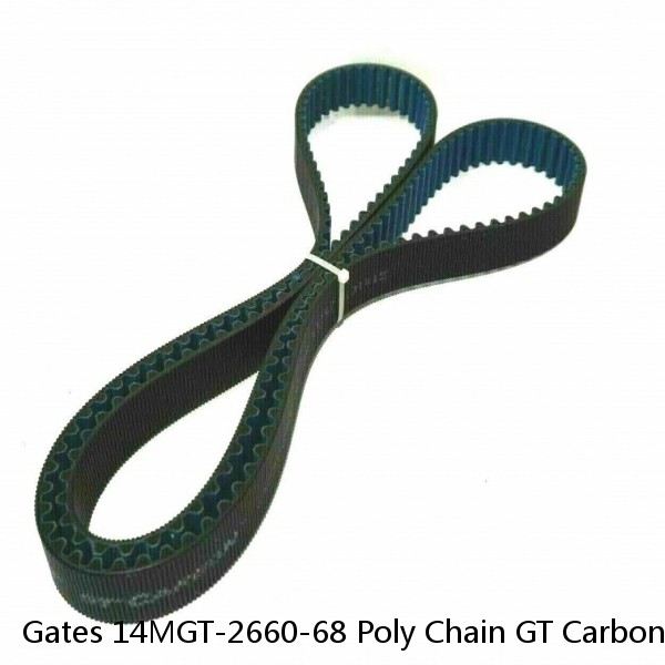 Gates 14MGT-2660-68 Poly Chain GT Carbon Timing Belt NEW SEALED #1 image